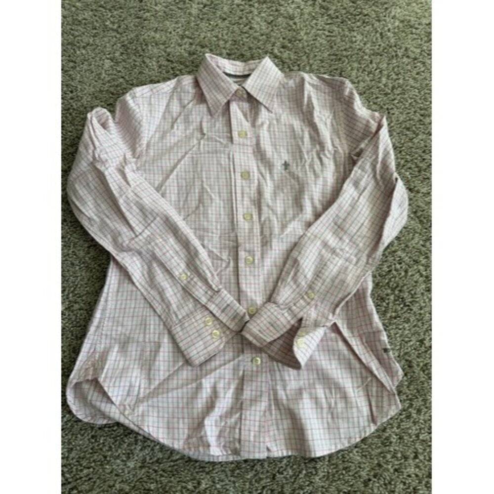 Toggi Women's Shirt UK 10 Multi Cotton with Elastane Basic Pink Button Up
